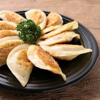 節約でシンプル 長ねぎたっぷり餃子