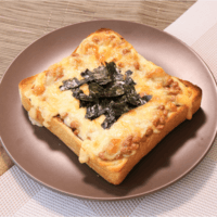 磯風味香る!とろ〜り納豆トースト