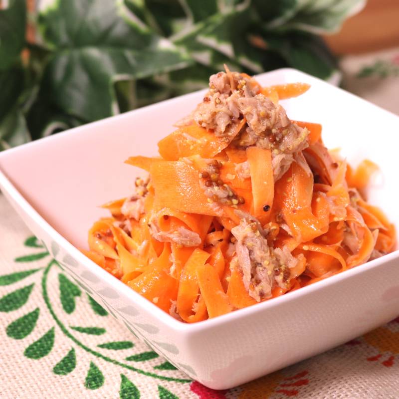 パパッと簡単に ツナと人参の中華風サラダ 作り方 レシピ クラシル