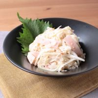 切り干し大根で コールスローサラダ
