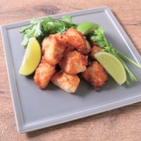 ライムが決め手 鶏むね肉のエスニック唐揚げ