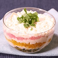 ひと手間かけて!漬物タルタル冷奴