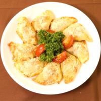 サクサク!イワシ缶とシュウマイの皮でひと口チーズパイ