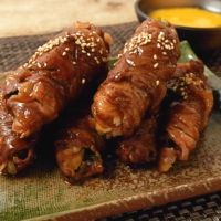 巻いてかさ増し ひと口牛すき焼き