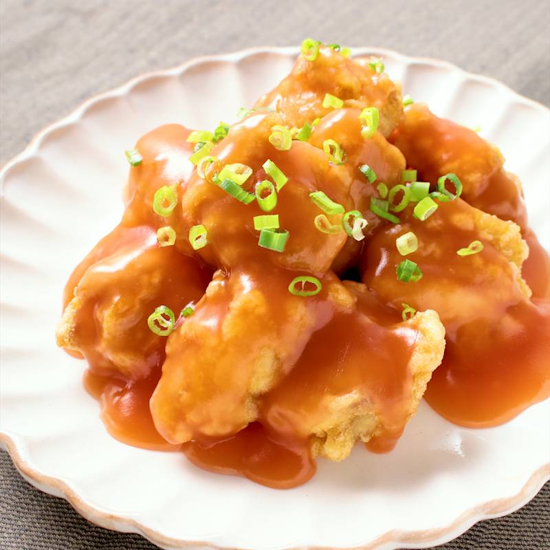 お弁当にも 揚げ鶏のレモン甘酢あん 作り方・レシピ | クラシル