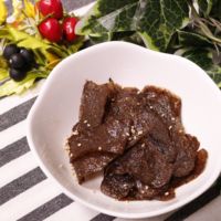 冷凍こんにゃくで！簡単美味しいヘルシージャーキー