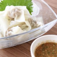 ちゅるんと美味しい 冷やしワンタン