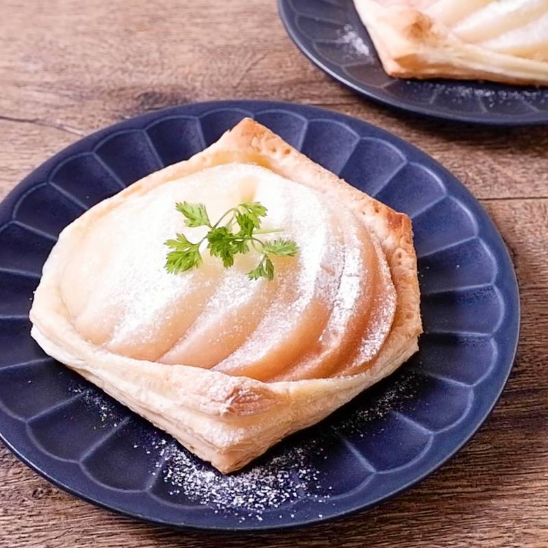 グルテンフリーの洋梨クランベリークリスプのレシピ