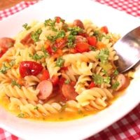 ワンパンでできる!お手軽スープパスタ