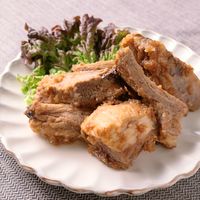 食べ応え抜群 りんごソーススペアリブ
