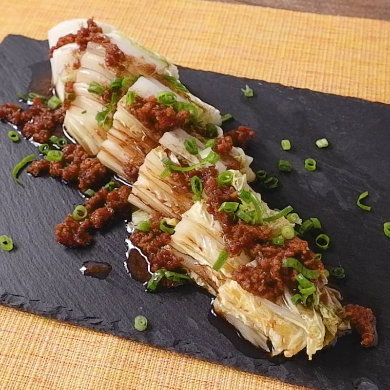 民芸品白菜と豚肉のレプリカ