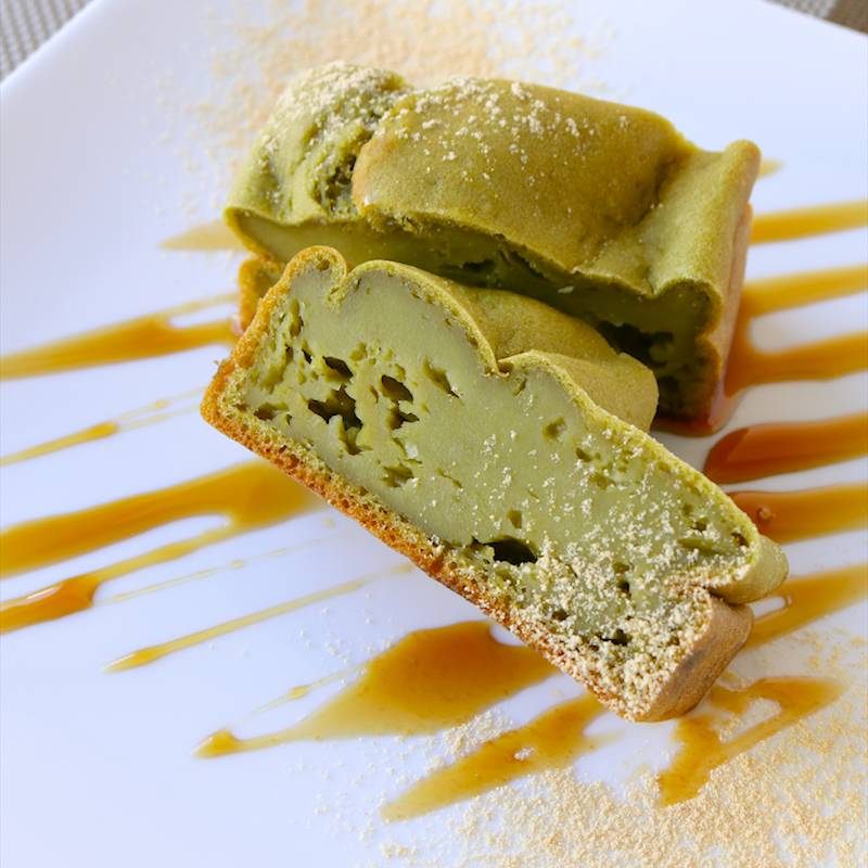 材料4つで 豆腐の抹茶ケーキ 作り方 レシピ クラシル