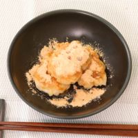 うどんアレンジ きなこバターうどん餅