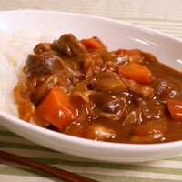 むき甘栗のマイルドなカレー