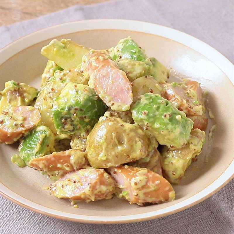 米粉のクラッカーとアボカドディップ 作り方 レシピ クラシル