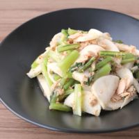 レンジで簡単副菜 かぶとツナの和え物
