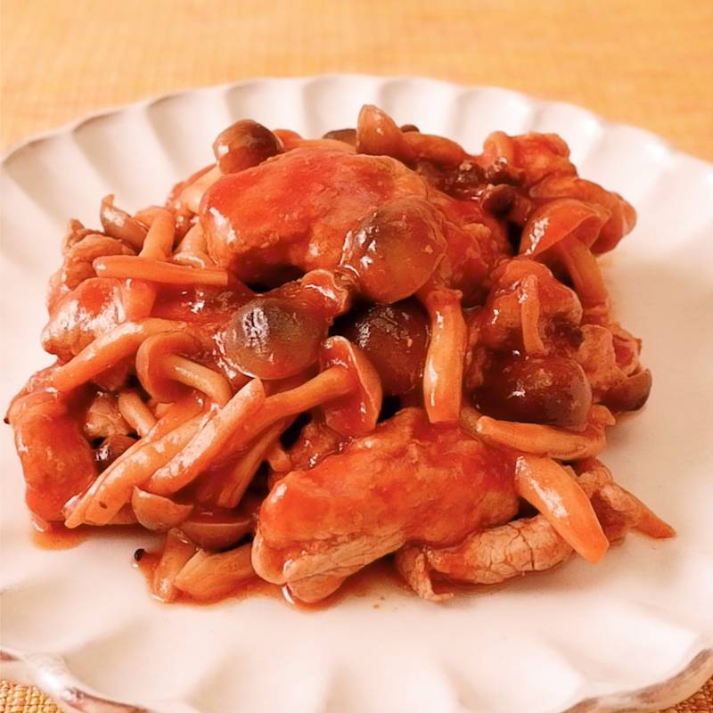 アプリコットソースをかけたポークチョップのレシピ