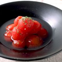ミニトマトの昆布茶マリネ