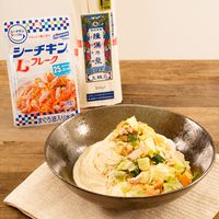 チョップド和風コールスローぶっかけそうめん