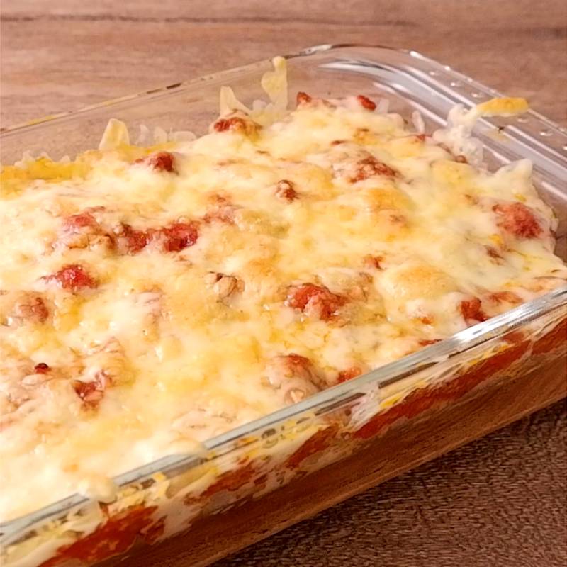 豚ひき肉とトマト缶でチーズドリア 作り方 レシピ クラシル