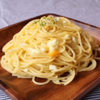 和えるだけ簡単 ゆで玉子マヨスパゲティ