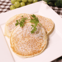 モチモチお豆腐パンケーキ