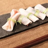 おもてなしに!生ハムの大根巻き