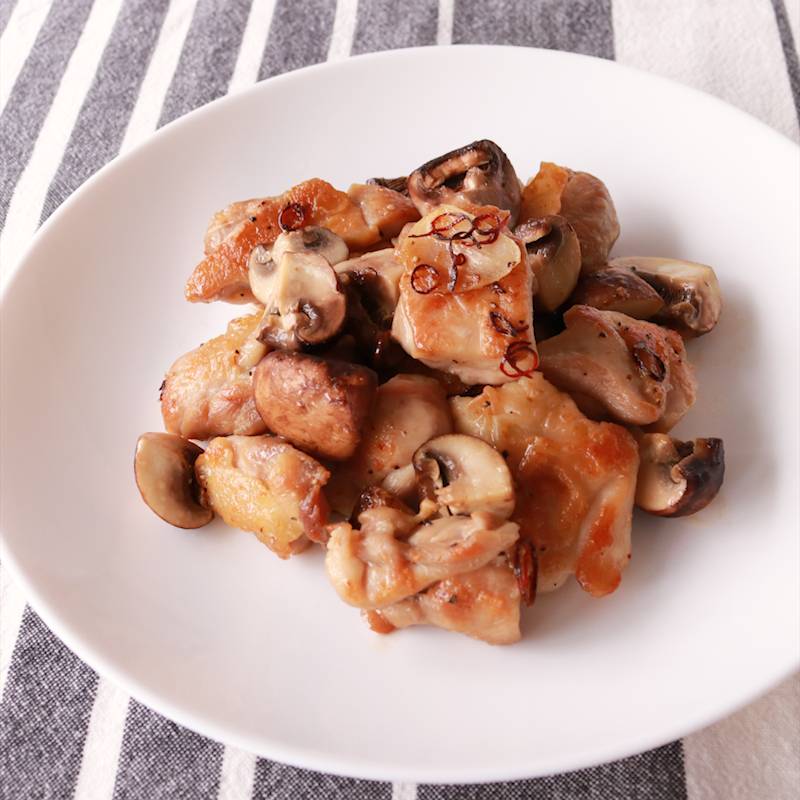 ローストガーリックバターマッシュルームのレシピ