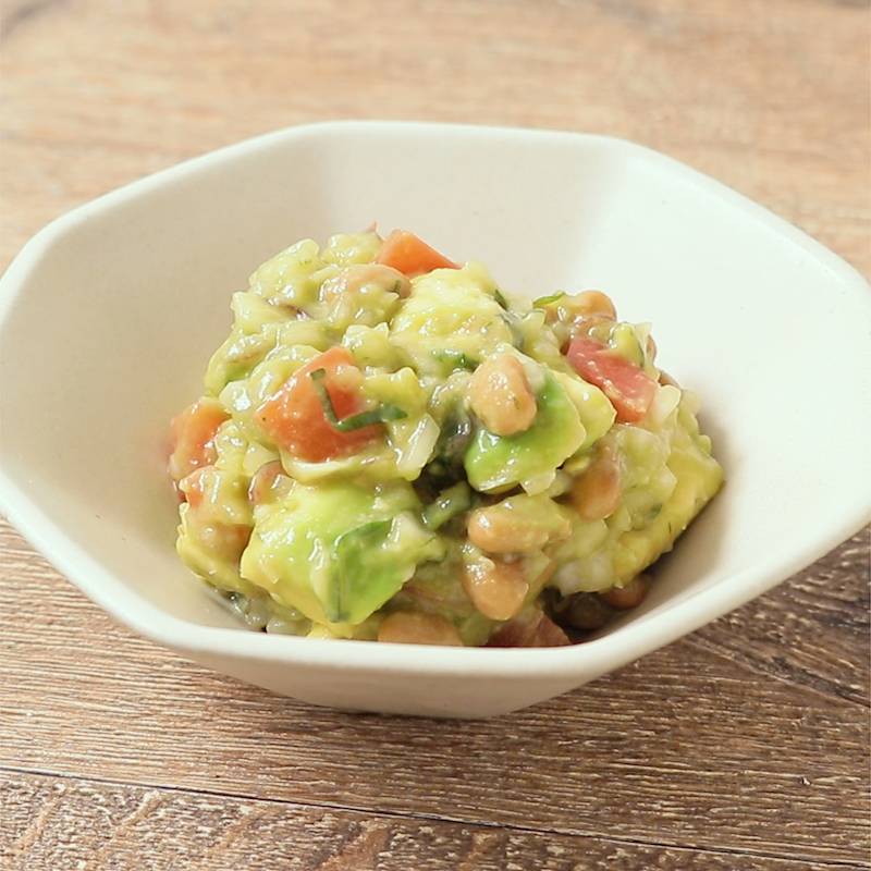 黒豆アボカドサルサのレシピ