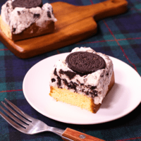 固めるだけで簡単!クッキーチーズケーキ