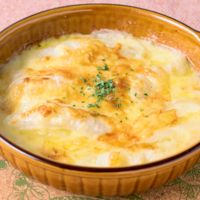 とろとろ甘い 新玉ねぎのグラタン